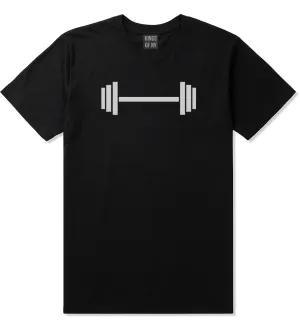 Barbell Workout Gym Mens T-Shirt