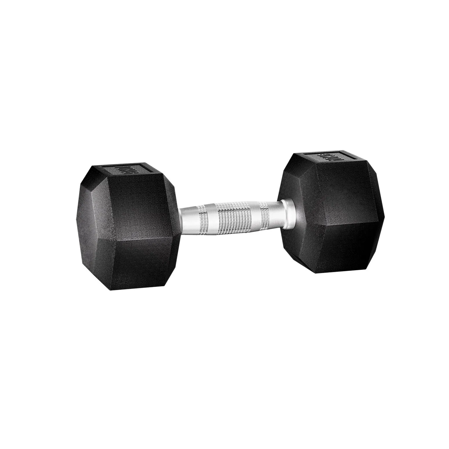 20kg Hex Rubber Dumbbell Set, Cast Iron, Non-Slip – Everfit