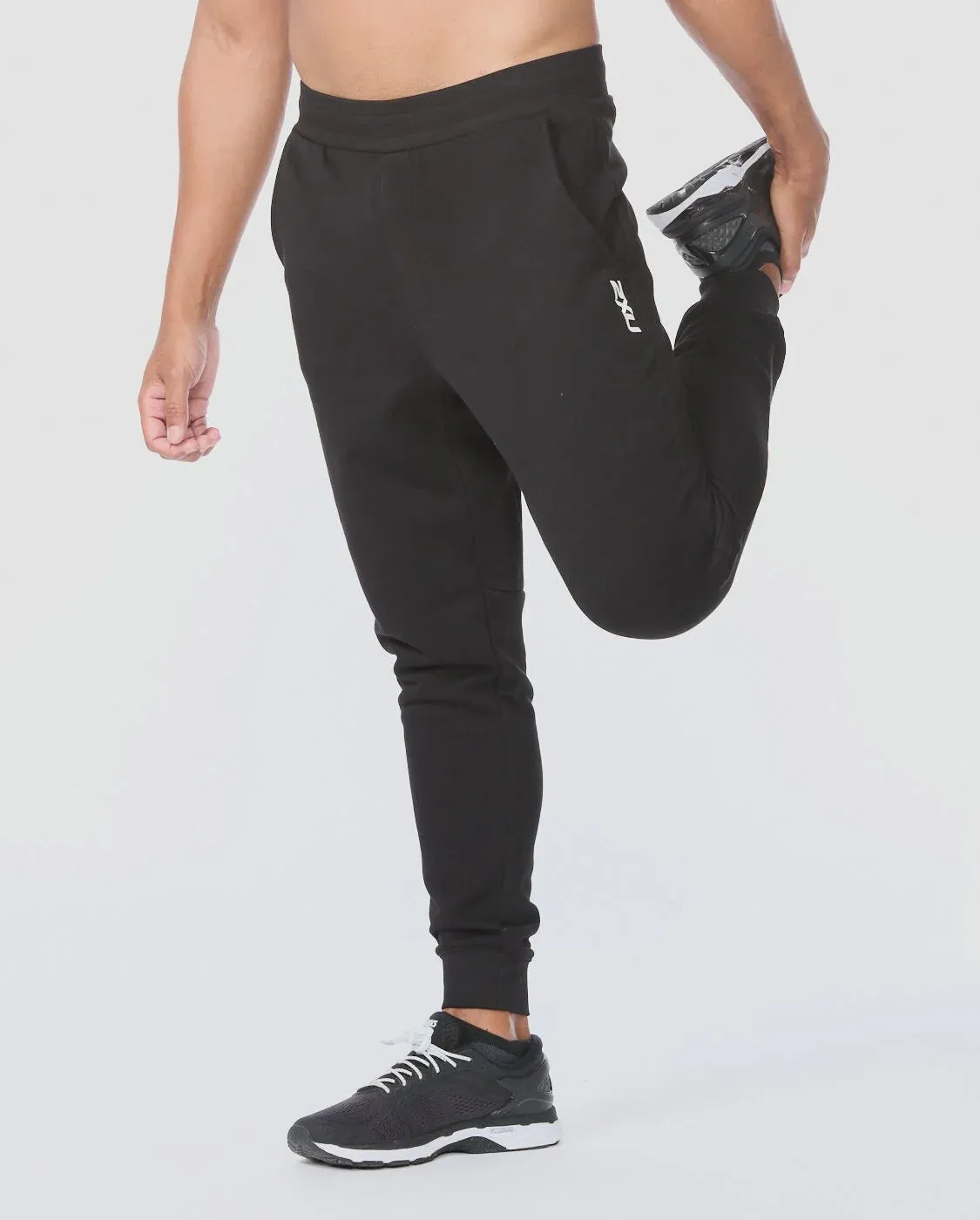 2XU Mens Aspire Trackpant- Black/White