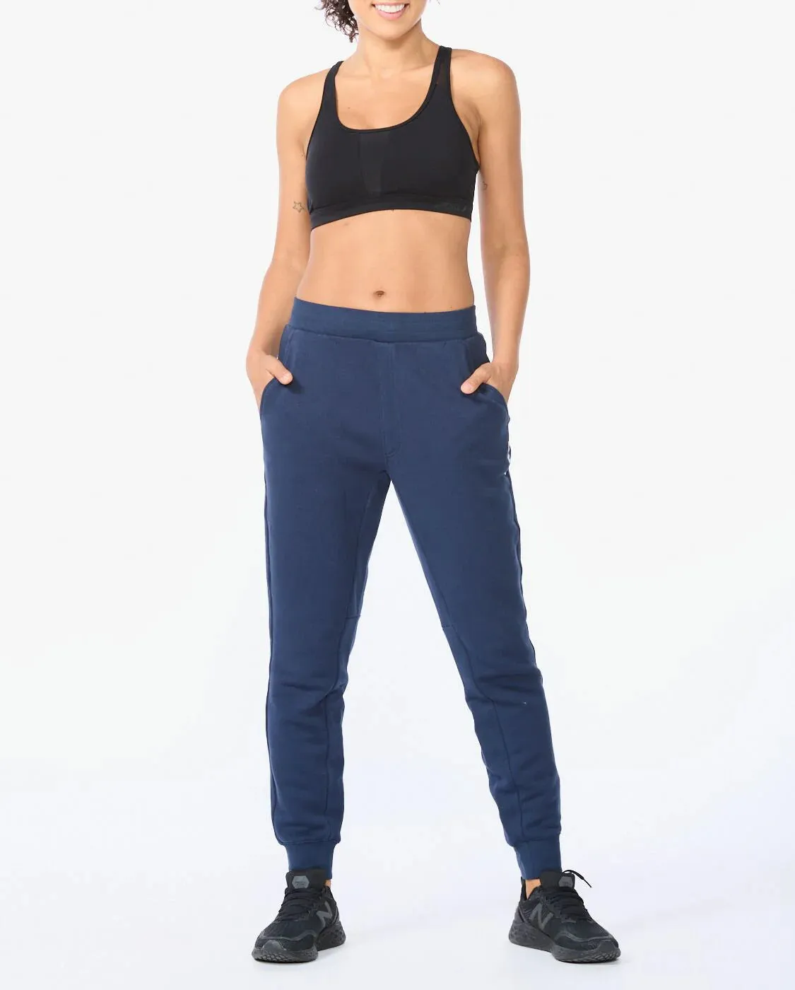 2XU Womens Aspire Trackpants - Midnight/White