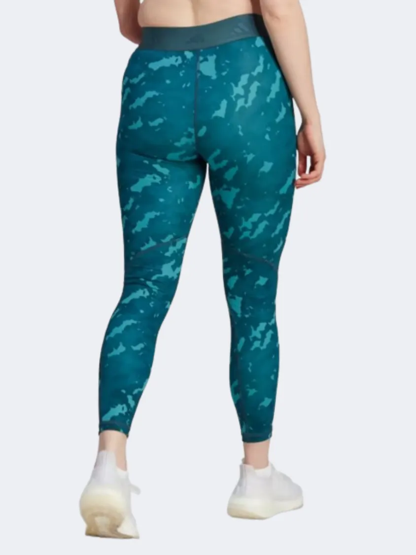 Adidas Camo 7/8 Women Training Tight Arctic Night/Mineral