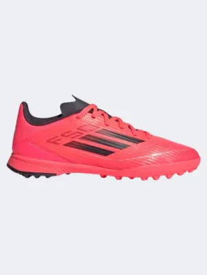 Adidas F50 League Tf Kids Turf Shoes Turbo/Black/Platinum