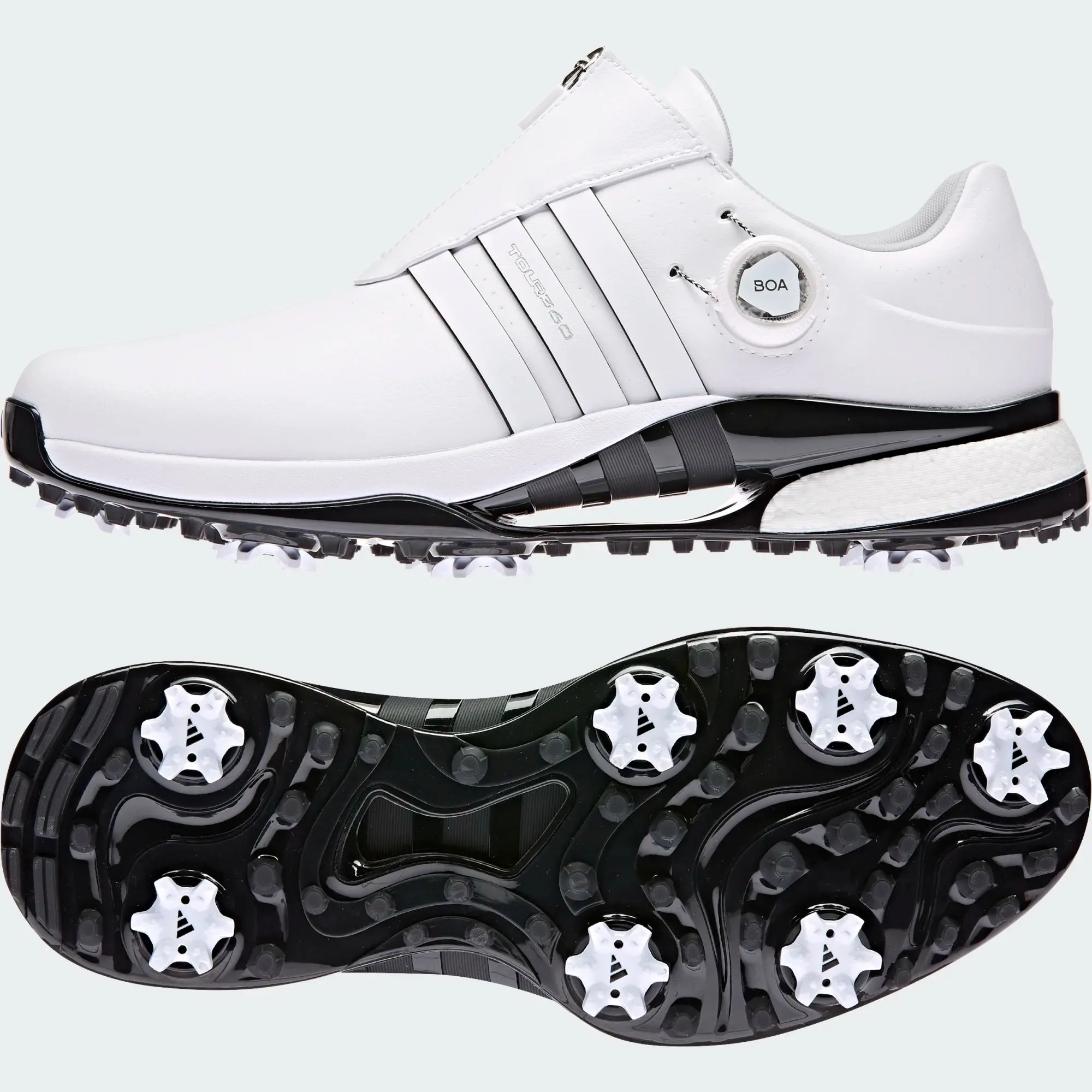 adidas Gents Tour360 BOA 24  Shoes Ftwr White - Core Black