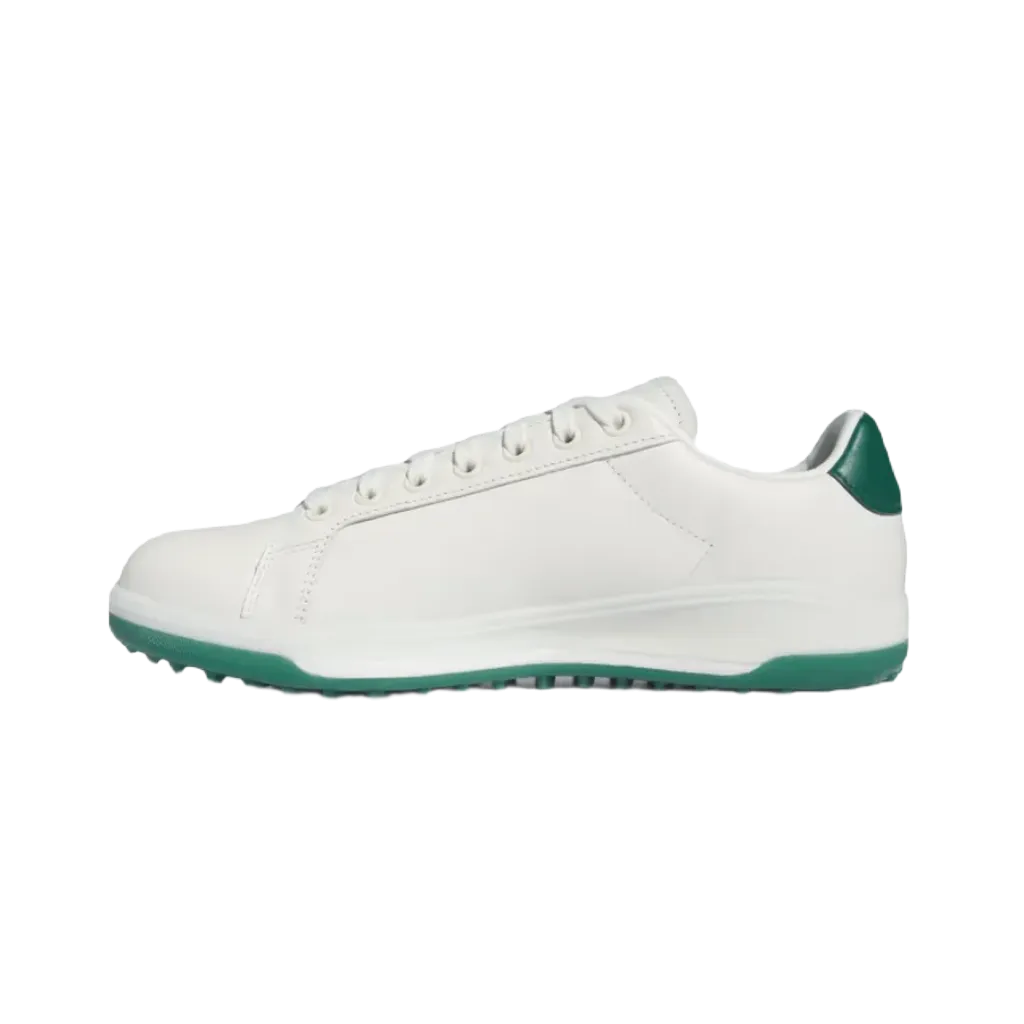 Adidas Go-To Spikeless 2.0 Golf Shoes Low - White/Green