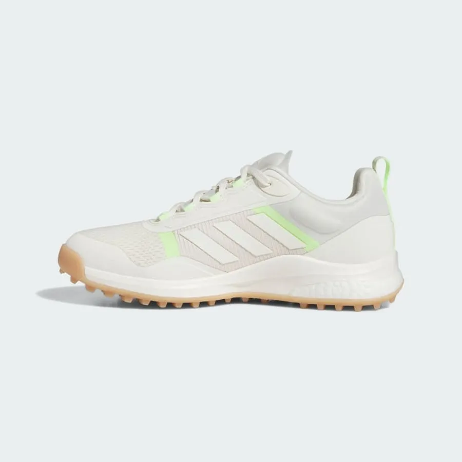 Adidas Ladies Zoysia Golf Shoes - White/Green