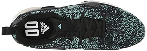 adidas Men's Codechaos 21 Primeblue Spikeless Golf Shoes, Core Black/Acid Mint/Grey Six, 11.5