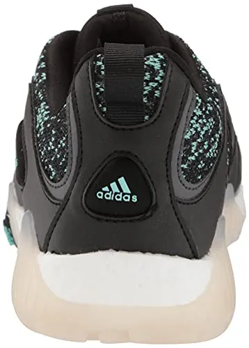 adidas Men's Codechaos 21 Primeblue Spikeless Golf Shoes, Core Black/Acid Mint/Grey Six, 11.5