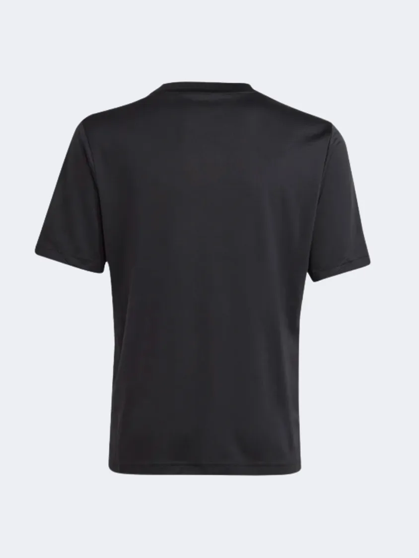 Adidas Messi Gs-Boys Football T-Shirt Black