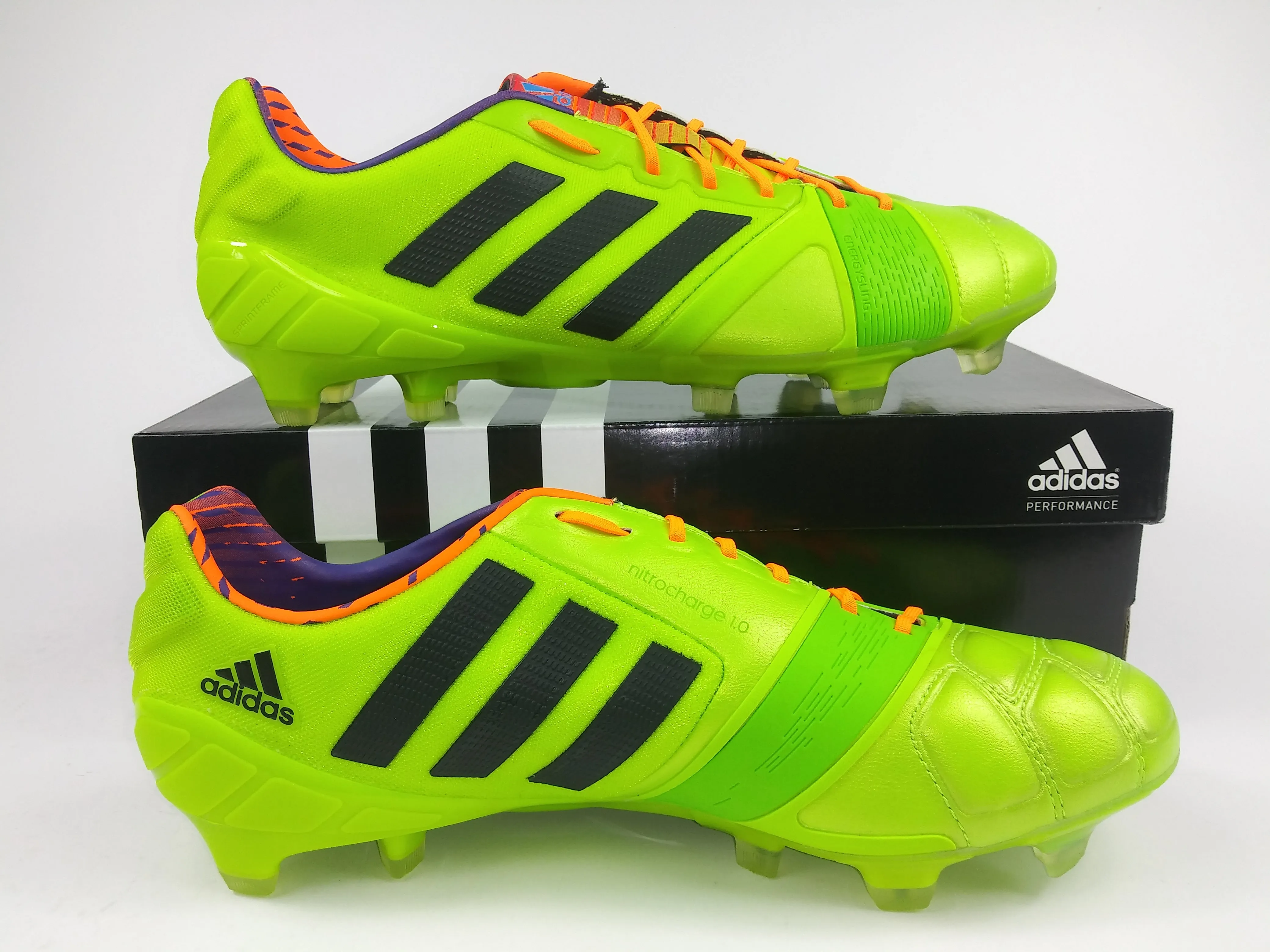 Adidas nitrocharge 1.0 TRX FG Green Black