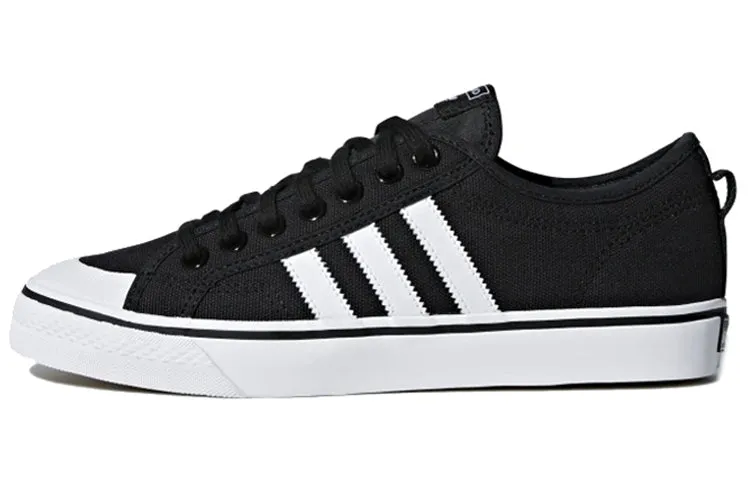 Adidas Nizza Core sneakers, black/white