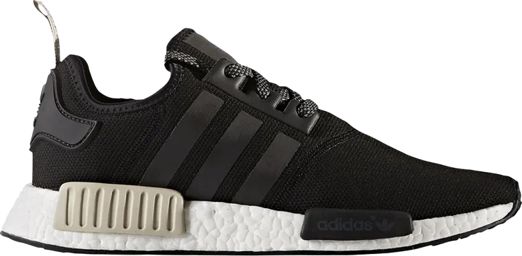 Adidas NMD_R1 'Black Sand' sneakers, black