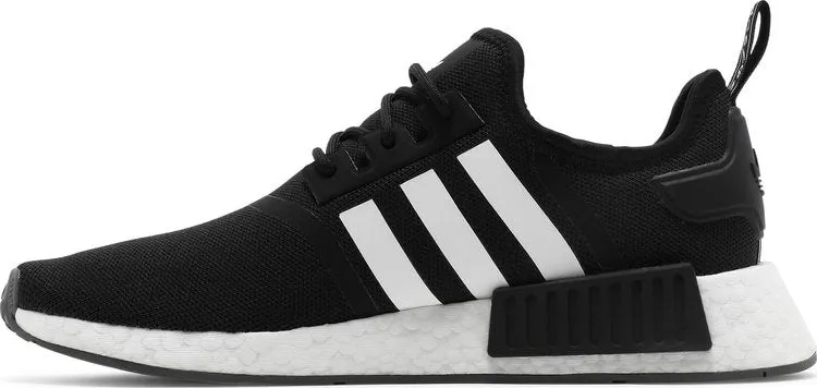 Adidas NMD_R1 Primeblue 'Black White' sneakers, black