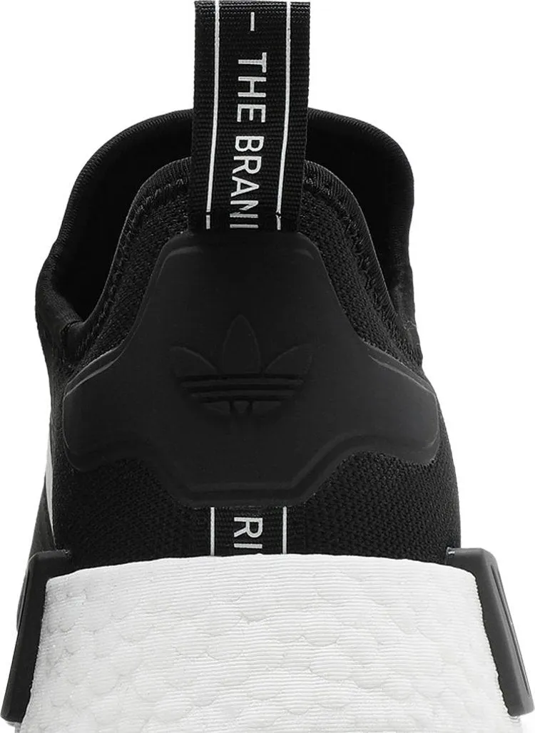 Adidas NMD_R1 Primeblue 'Black White' sneakers, black