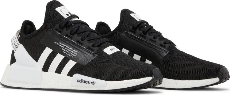 Adidas NMD_R1 V2 'Core Black White' sneakers, black