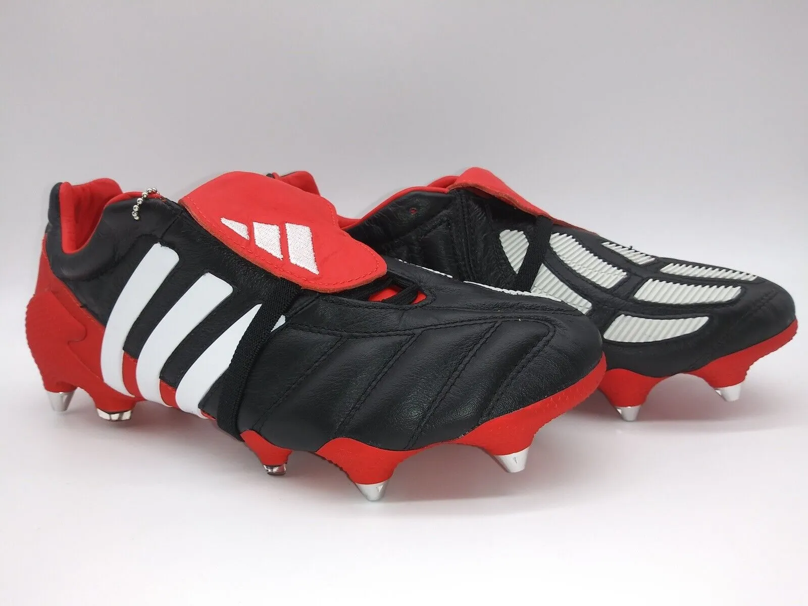 Adidas Predator Mania SG Black Red Limited Edition (Only 2002 Pairs Worldwide)