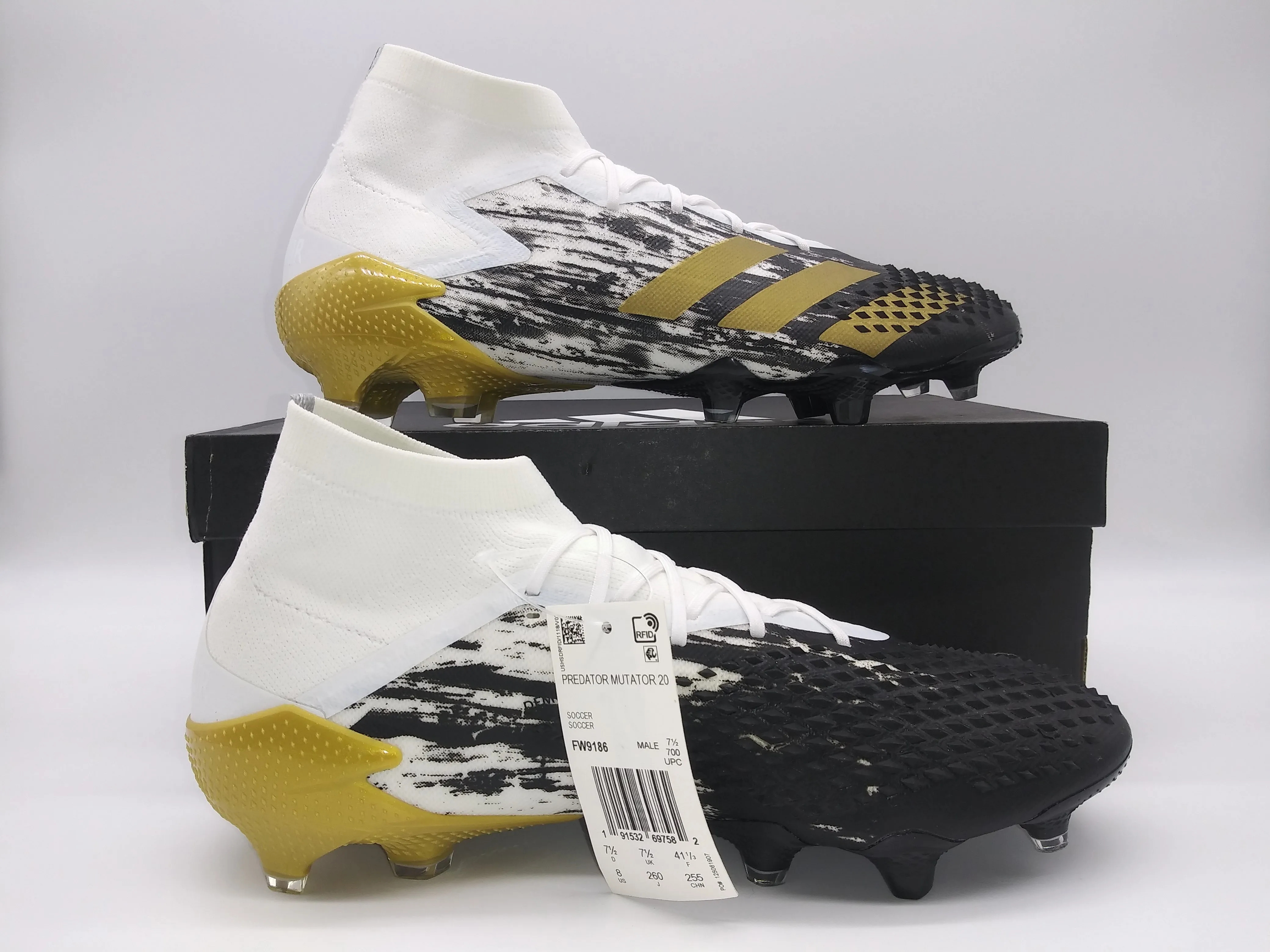 Adidas Predator Mutator 20.1 FG White Gold