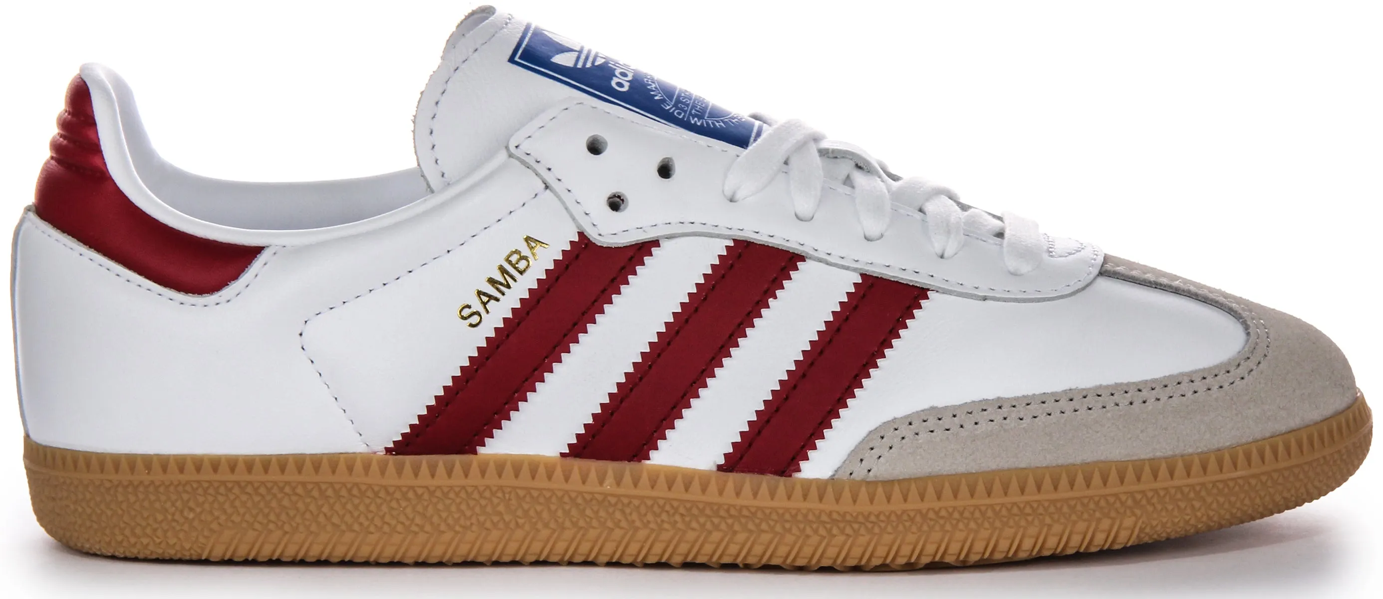 Adidas Samba OG In White Red