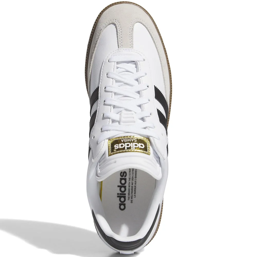 adidas Samba Spikeless Shoes - White/ Core Black/Gum