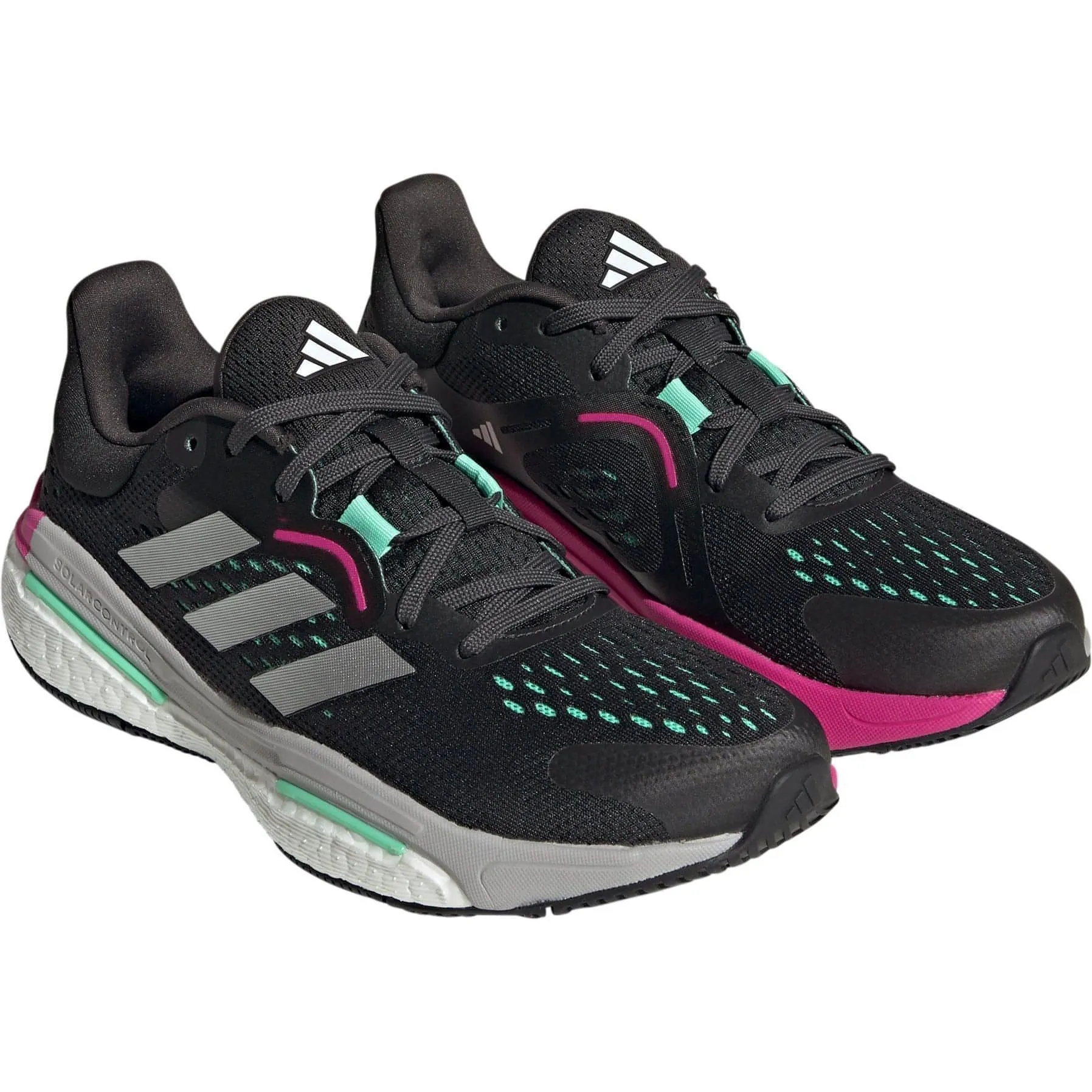 adidas Solar Control Womens Running Shoes - Black