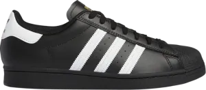 Adidas Superstar ADV 'Black White' sneakers, black