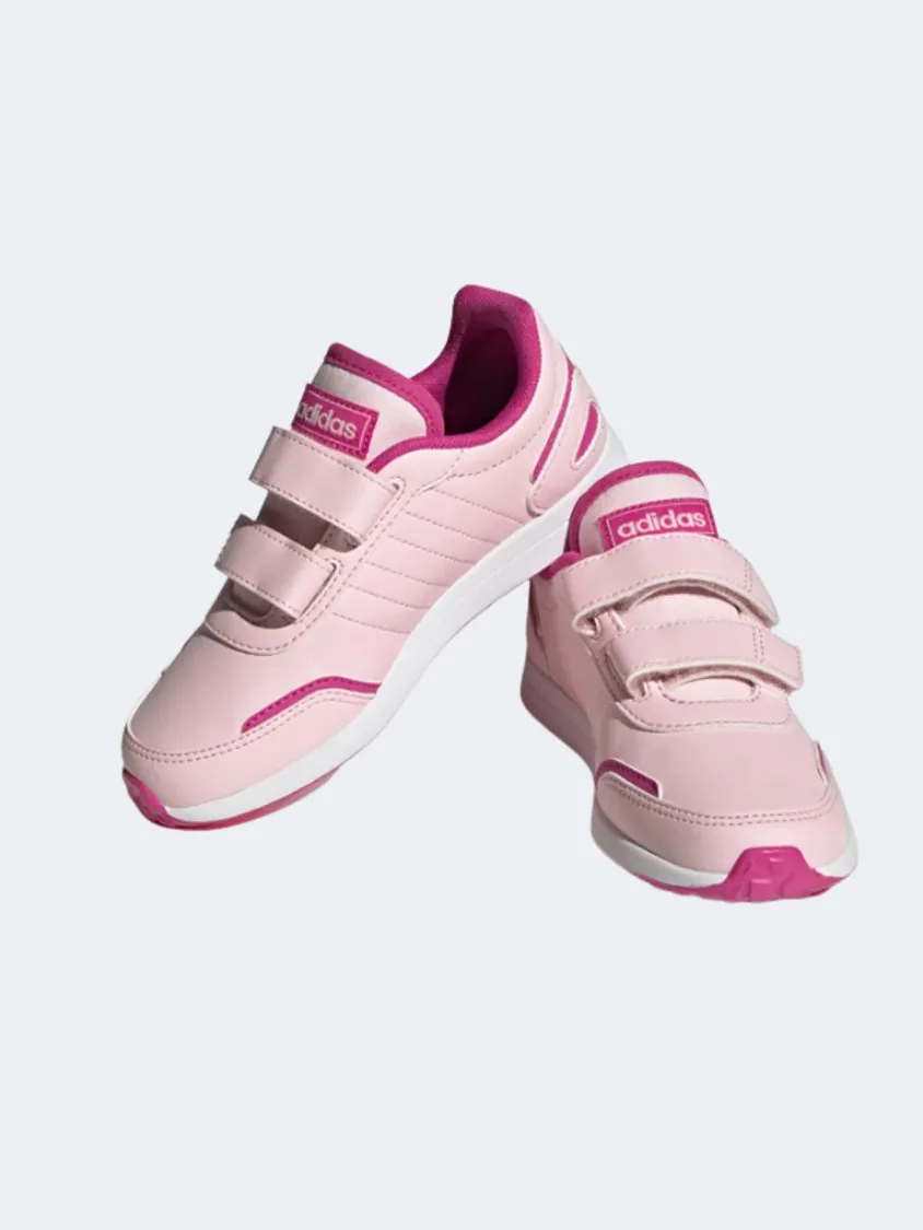 Adidas Vs Switch 3 Ps-Girls Running Shoes Pink/White