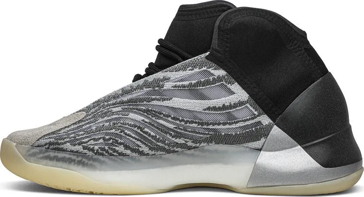 Adidas Yeezy Quantum sneakers, black/silver