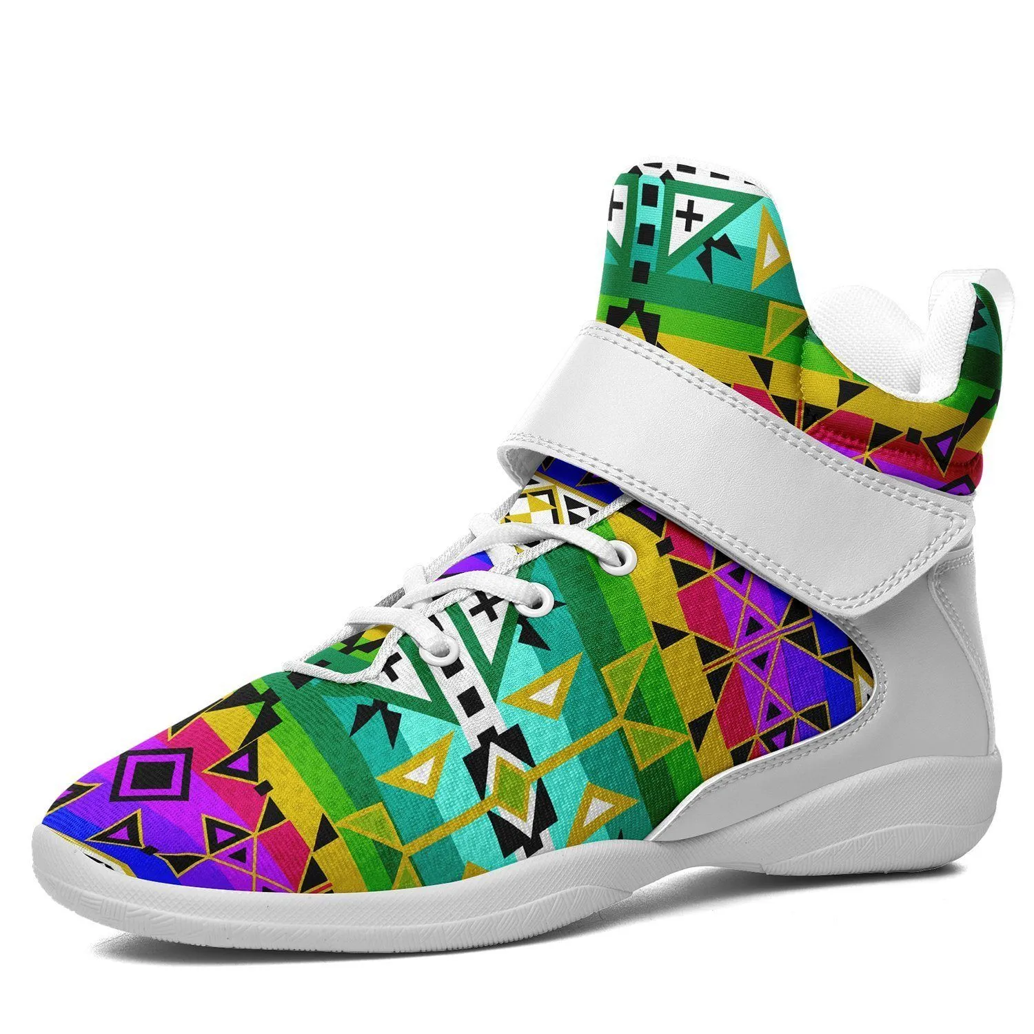 After the Northwest Rain Ipottaa Basketball / Sport High Top Shoes - White Sole