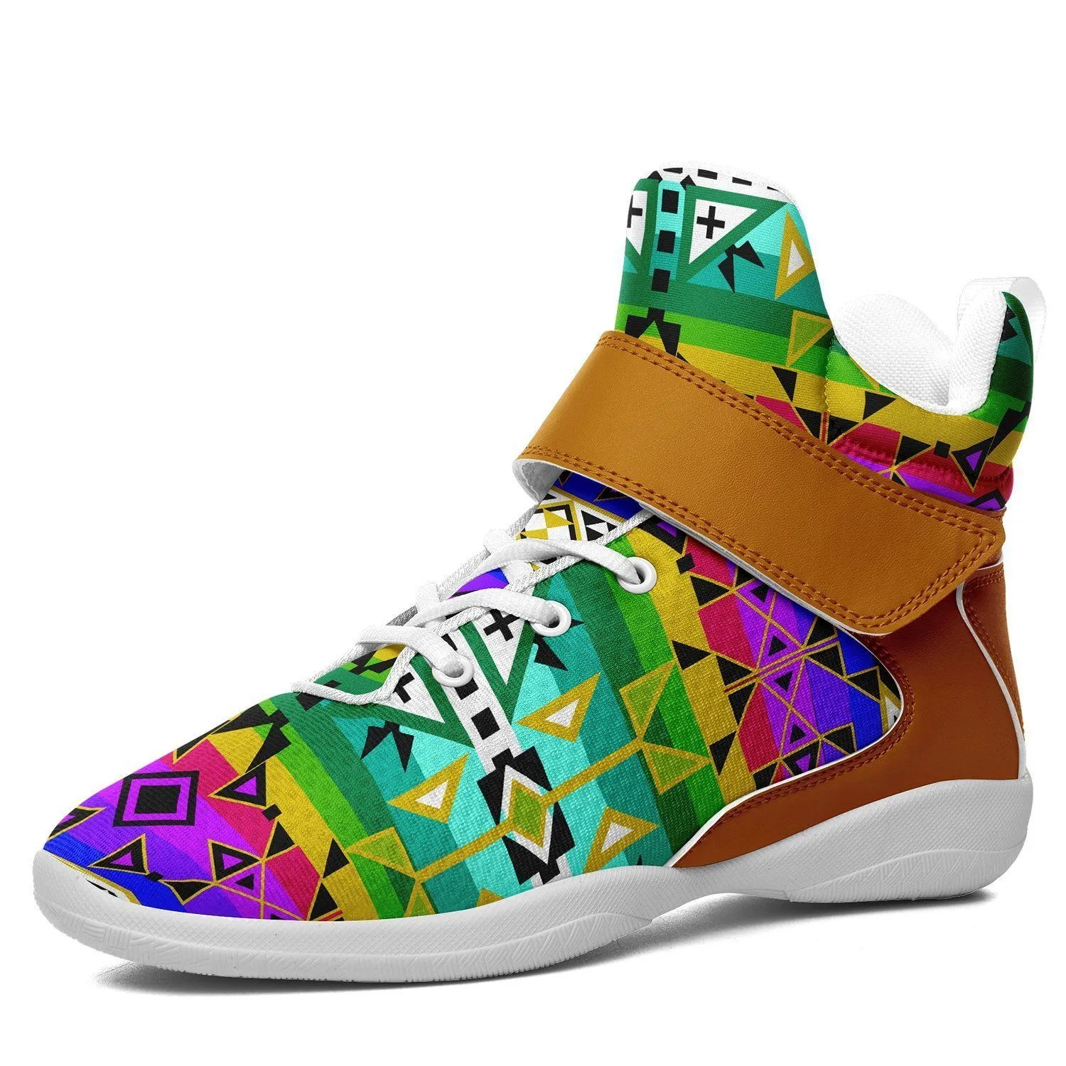 After the Northwest Rain Ipottaa Basketball / Sport High Top Shoes - White Sole