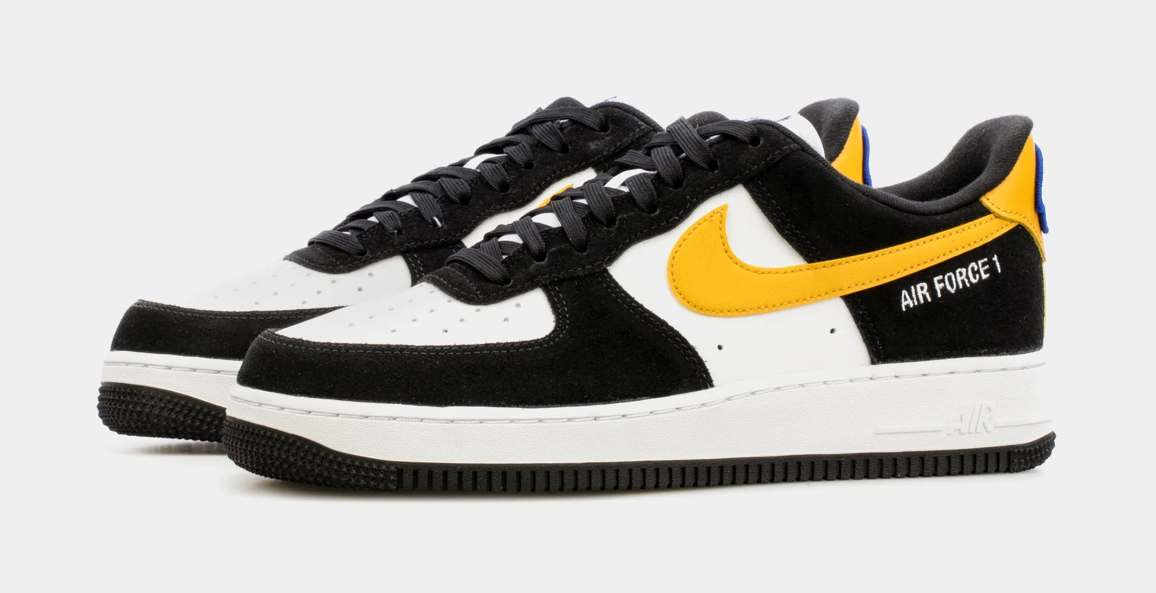 Air Force 1 Low Athletic Club Mens Basketball Shoes (Black/Yellow)