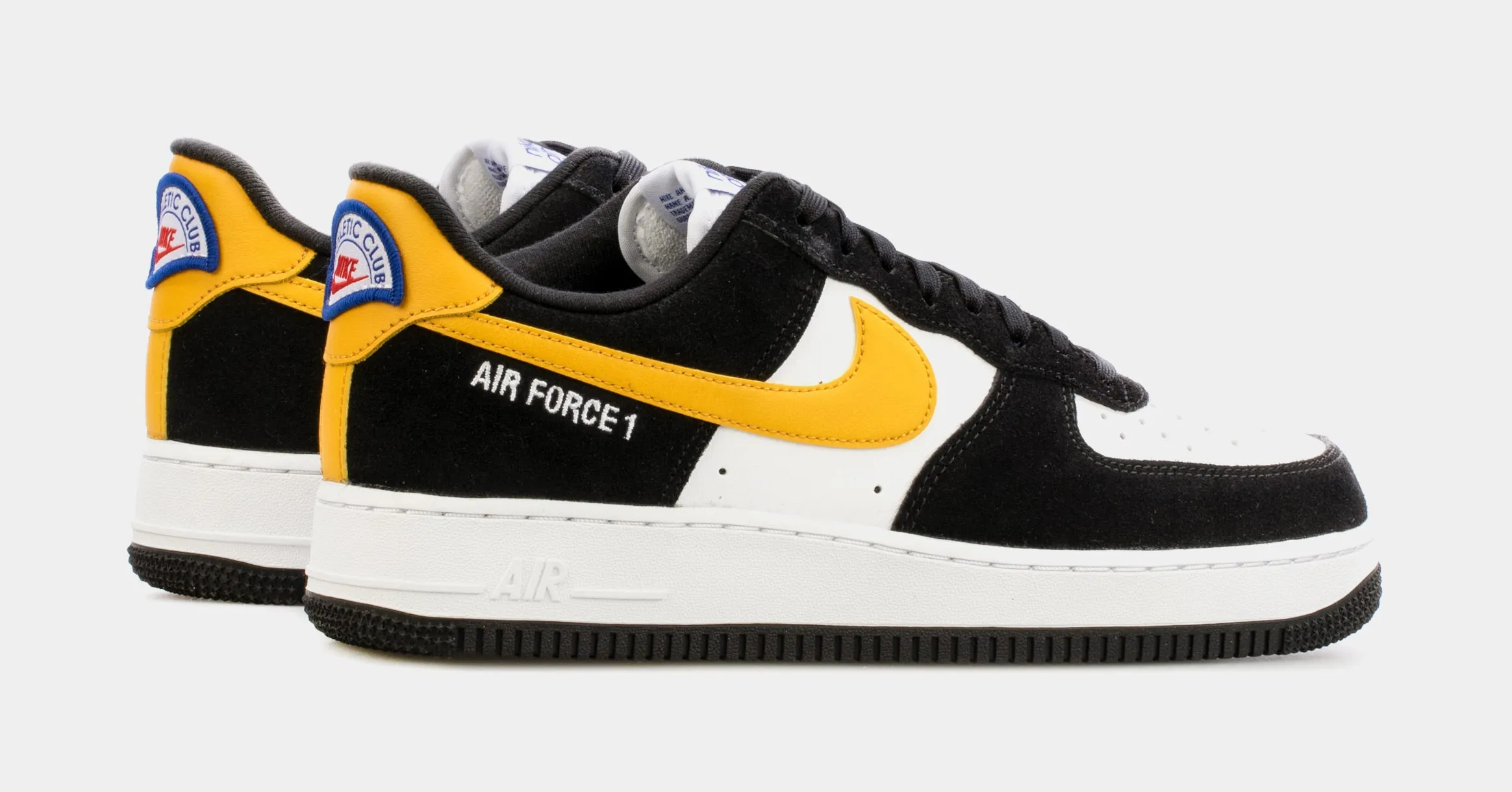 Air Force 1 Low Athletic Club Mens Basketball Shoes (Black/Yellow)