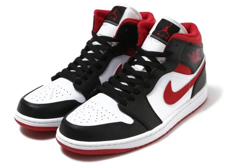 Air Jordan 1 Mid Gym Red Black