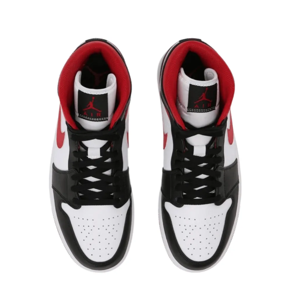 Air Jordan 1 Mid Gym Red Black