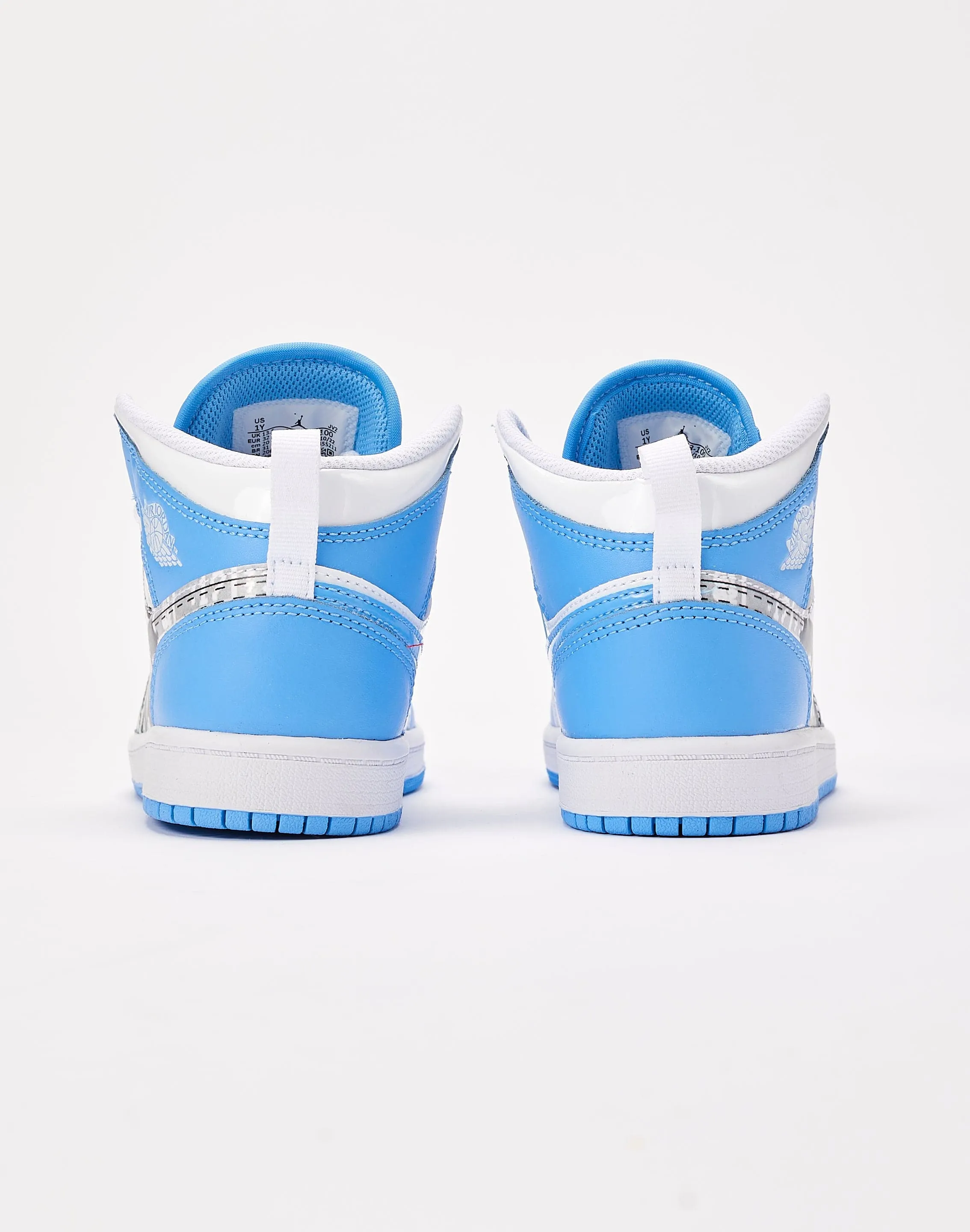 Air Jordan 1 Mid SS PS White University Blue DR6493-100