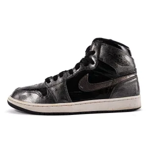 Air Jordan 1 Retro High-Top Sneakers Leather Grey Colour For Men