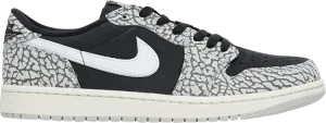 Air Jordan 1 Retro Low OG Black Cement sneakers, black