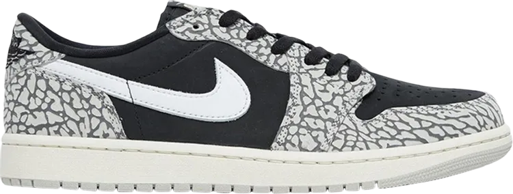 Air Jordan 1 Retro Low OG Black Cement sneakers, black