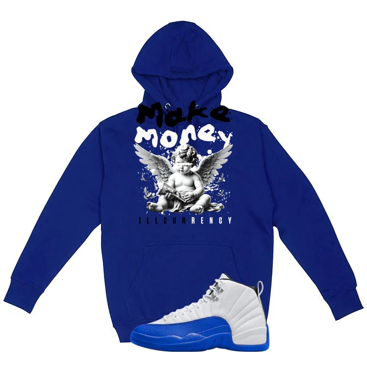 Air Jordan 12 Blueberry Royal Blue T-Shirt (Make Money)| illcurrency