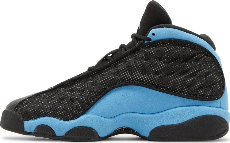 Air Jordan 13 Retro GS Black University Blue Sneakers, black