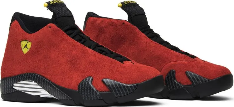 Air Jordan 14 Retro Ferrari Sneakers, Red