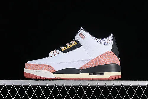 AIR JORDAN 3 RETRO GS WHITE/ANTHRACITE/RED STARDUST/SAIL/SATURN GOLD