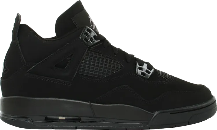 Air Jordan 4 Retro GS Black Cat 2006 sneakers, black