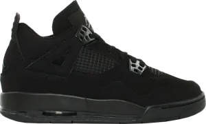 Air Jordan 4 Retro GS Black Cat 2006 sneakers, black