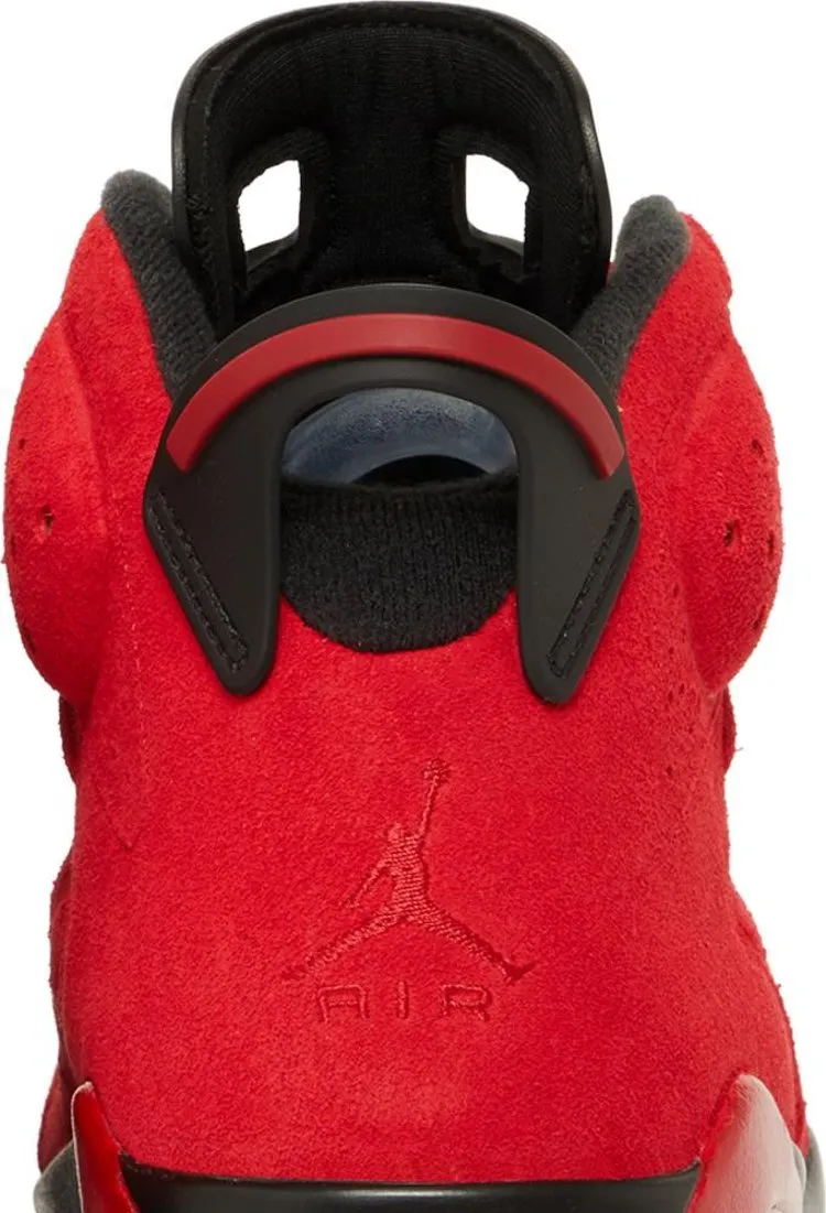 Air Jordan 6 Retro Toro Bravo Sneakers, Red