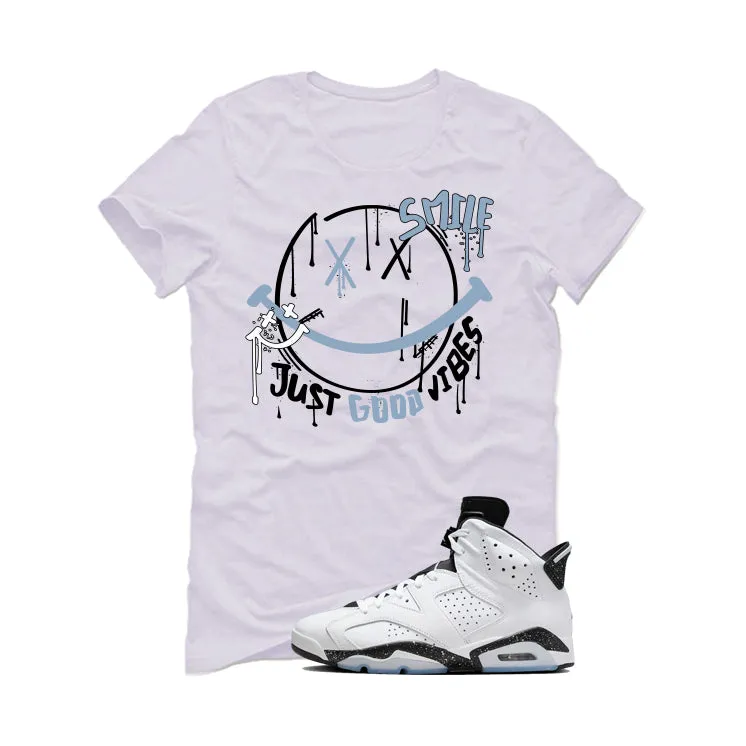 Air Jordan 6 Reverse Oreo White T-Shirt (Smile)| illcurrency