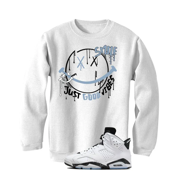 Air Jordan 6 Reverse Oreo White T-Shirt (Smile)| illcurrency