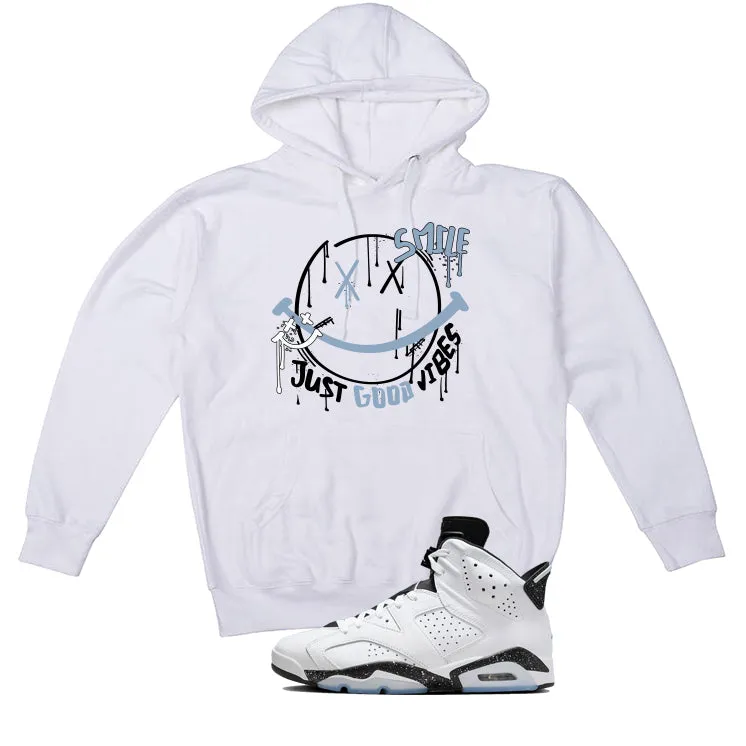 Air Jordan 6 Reverse Oreo White T-Shirt (Smile)| illcurrency