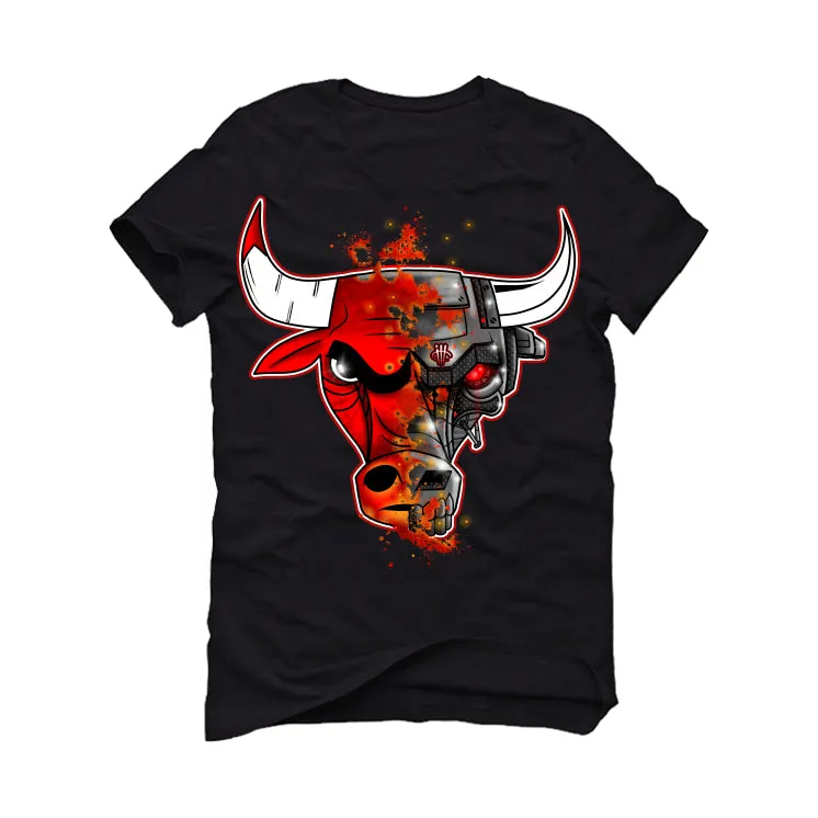 Air Jordan 6 “Toro Bravo” | illcurrency Black T-Shirt (Bulls)