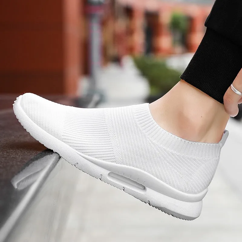 Air Walker Mesh Slip On Loafer Style Shoe Sneakers