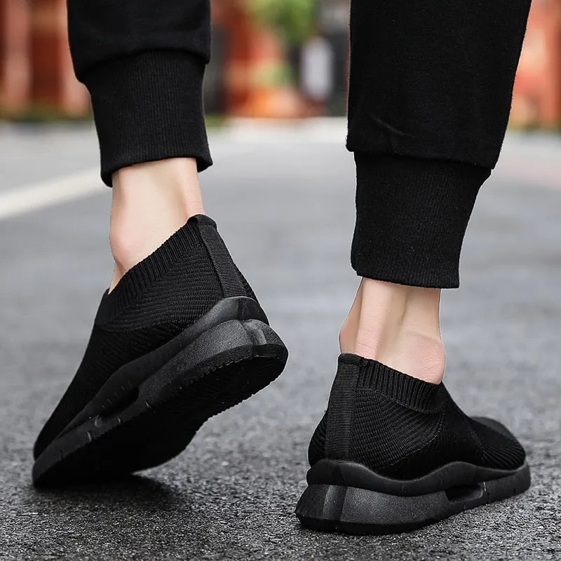 Air Walker Mesh Slip On Loafer Style Shoe Sneakers