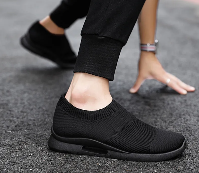 Air Walker Mesh Slip On Loafer Style Shoe Sneakers